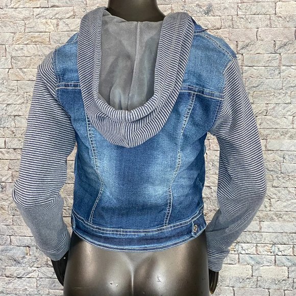 WallFlower Denim Hoodie - Picture 4 of 6